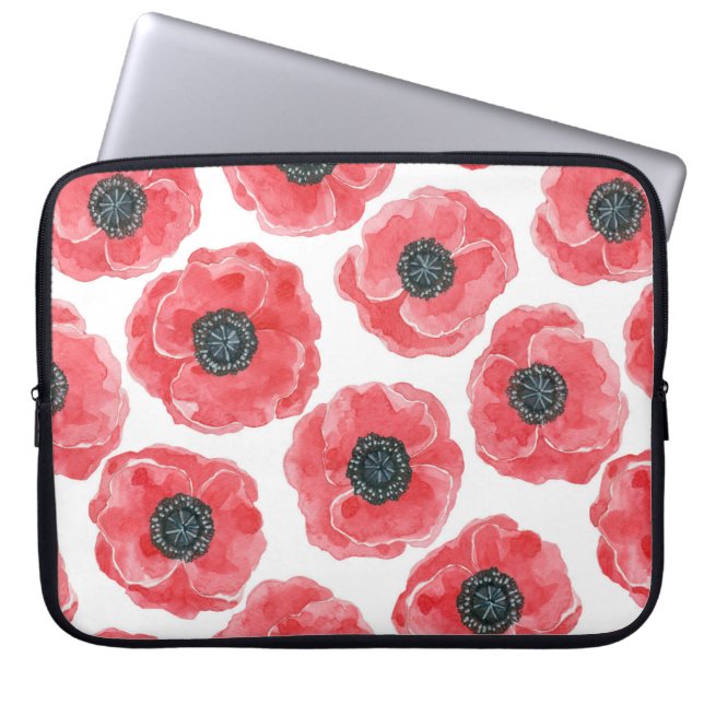Protection Pour Ordinateur Portable Aquarelle des papillons (Devant)