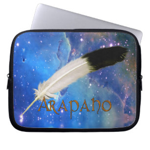 Protection Pour Ordinateur Portable ArAPAHO Nation & Feather Externe Portable Sleeve