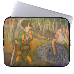 Protection Pour Ordinateur Portable Arlequin et Columbine par Edgar Degas Art Vintage