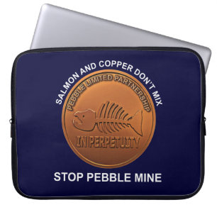 Protection Pour Ordinateur Portable Arrêtez la mine de galets - Pebble Mine Penny