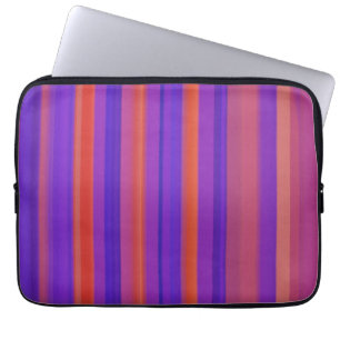 Protection Pour Ordinateur Portable Art Abstrait   Bandes rétro 4