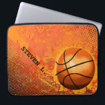 Protection Pour Ordinateur Portable Art abstrait de basket-ball grunge frais<br><div class="desc">Idées personnalisées de cadeaux pour des joueurs de basket ou des fans de basket-ball/fanatiques. Veuillez le personnaliser avec votre propre texte ou cliquez sur la "personnaliser il" bouton pour aller à l'outil de conception où vous pouvez ajouter le texte, changent la police, la taille des textes, la couleur des textes,...</div>