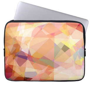 Protection Pour Ordinateur Portable Art Abstrait mosaïque   Motif moderne géométriq