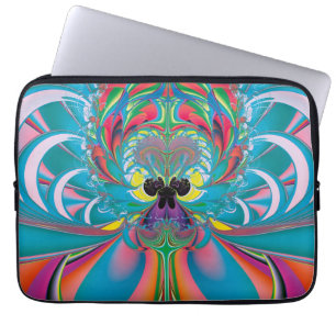 Protection Pour Ordinateur Portable Art abstrait papillon d'été