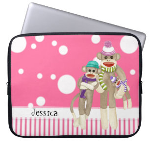 Protection Pour Ordinateur Portable Art lunatique mignon d'amusement d'amie de singe