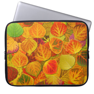 Protection Pour Ordinateur Portable Aspen Feuilles Collage Solid Medley 1
