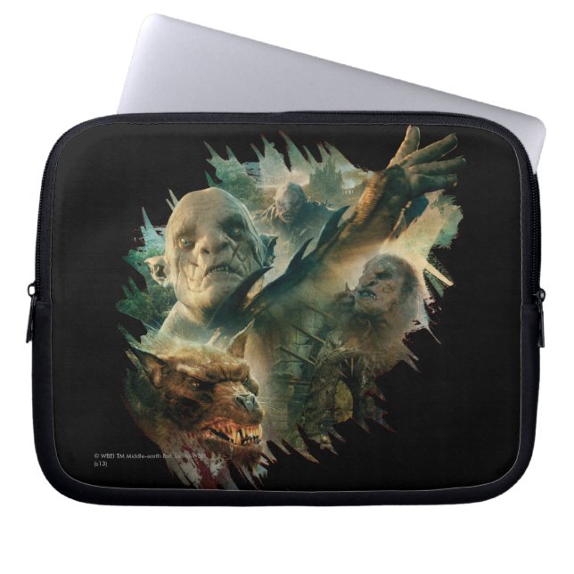 Protection Pour Ordinateur Portable Azog, Narzug et Bolg Graphic (Devant)
