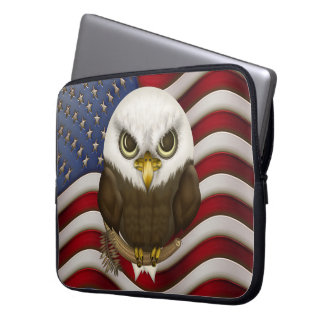 Protection Pour Ordinateur Portable Baldwin Eagle chauve mignon