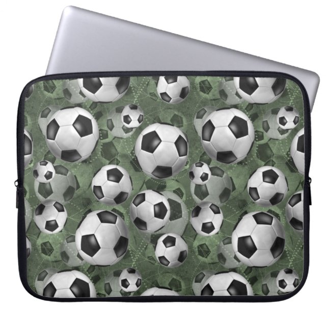 Protection Pour Ordinateur Portable Ballz de football ! (Devant)