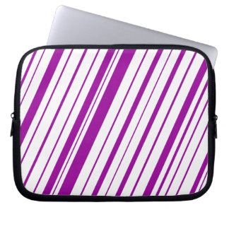 Protection Pour Ordinateur Portable Bande diagonale ~ Violet