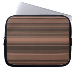 Protection Pour Ordinateur Portable Bandes de chocolat