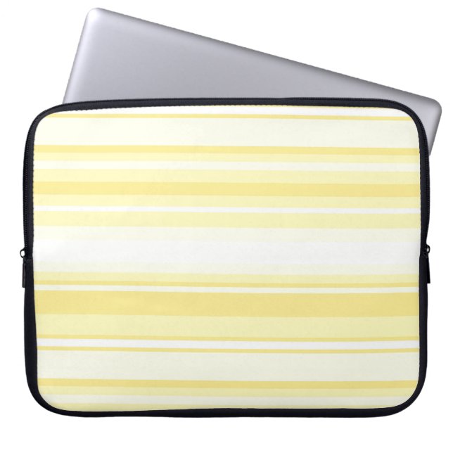 Protection Pour Ordinateur Portable Bandes de citron (Devant)