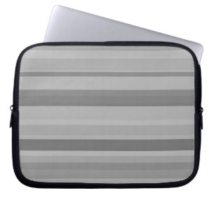 Protection Pour Ordinateur Portable Bandes horizontales grises