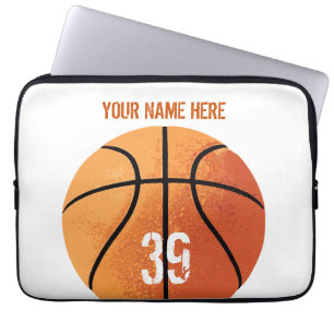 Protection Pour Ordinateur Portable Basket-ball (personnalisable)