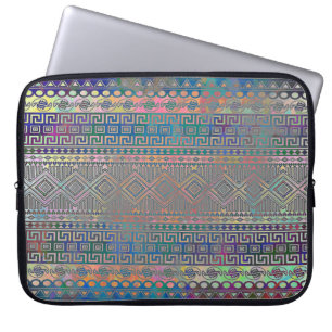 Protection Pour Ordinateur Portable Beau cool coloré Aztec motif géométrique