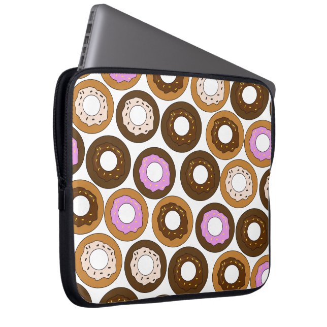 Protection Pour Ordinateur Portable Beignets (Devant droit)