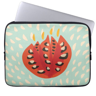 Protection Pour Ordinateur Portable Belle tulipe abstraite décorative