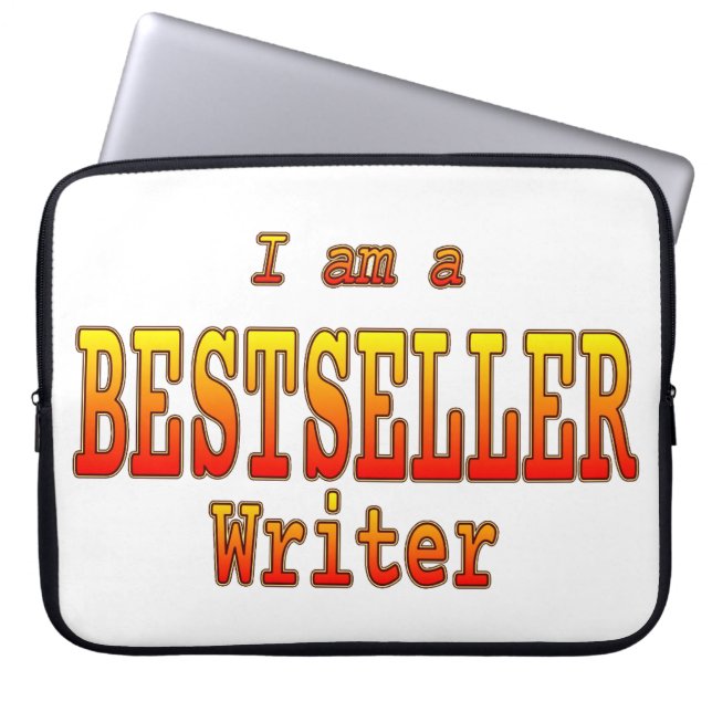 Protection Pour Ordinateur Portable Bestseller Writer Portable Sleeve personnalisable (Devant)
