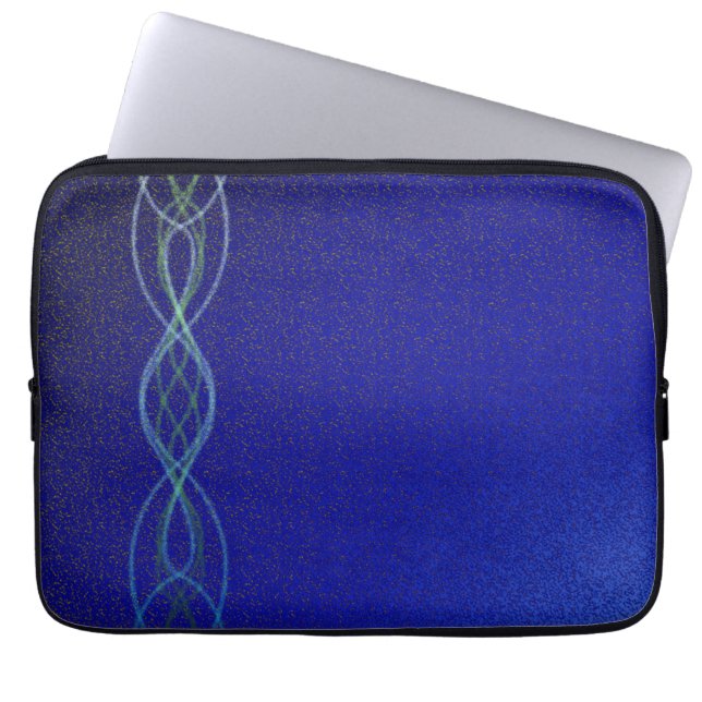 Protection Pour Ordinateur Portable Bleu Foncé (Devant)