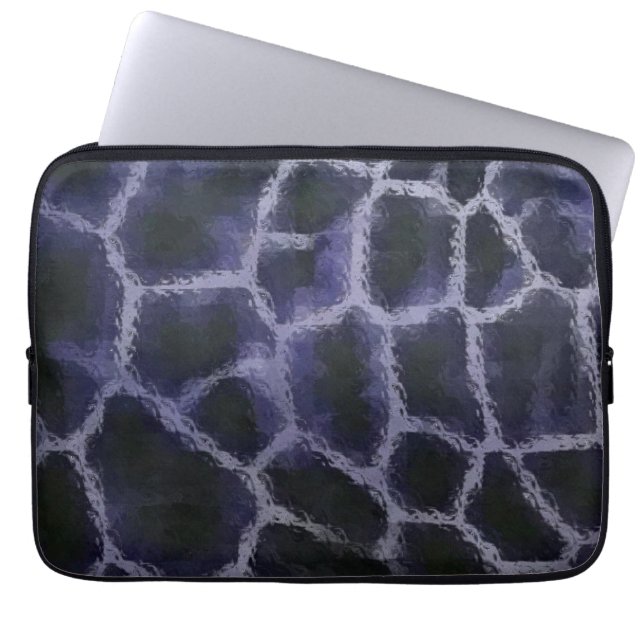 Protection Pour Ordinateur Portable Bleu poster de animal (Devant)