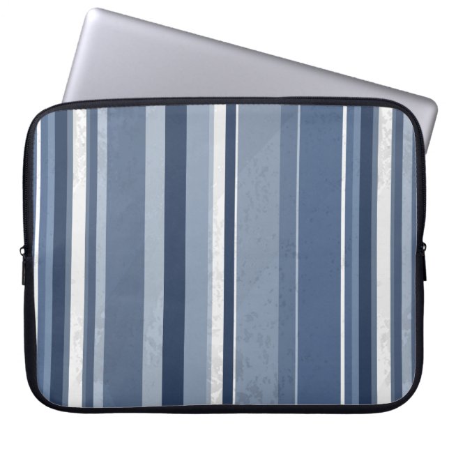 Protection Pour Ordinateur Portable Bleu vertical (Devant)