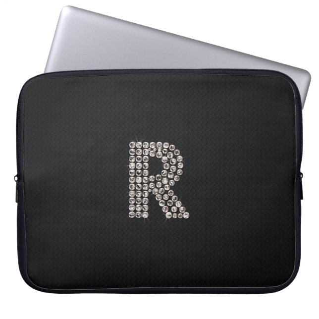 Protection Pour Ordinateur Portable bling - R (Devant)