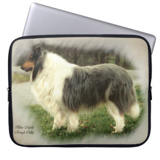 Protection Pour Ordinateur Portable Blue Merle Rough Collie Cadeaux