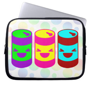 Protection Pour Ordinateur Portable Boissons gazeuses Kawaii Rave