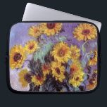 Protection Pour Ordinateur Portable Bouquet de tournesols de Claude Monet, Art Vintage<br><div class="desc">Bouquet of Sunflowers (1881) de Claude Monet est un vintage impressionniste peinture à la morue florale d'art. Fleurs jaunes fleuries du jardin. Un bouquet de tournesol de saison estivale dans un vase. À propos de l'artiste : Claude Monet (1840-1926) est un fondateur du mouvement de peinture impressionniste française, dont la...</div>