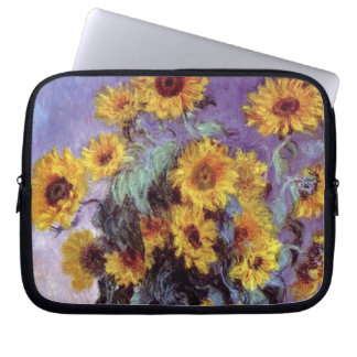 Protection Pour Ordinateur Portable Bouquet de tournesols de Claude Monet, Art Vintage