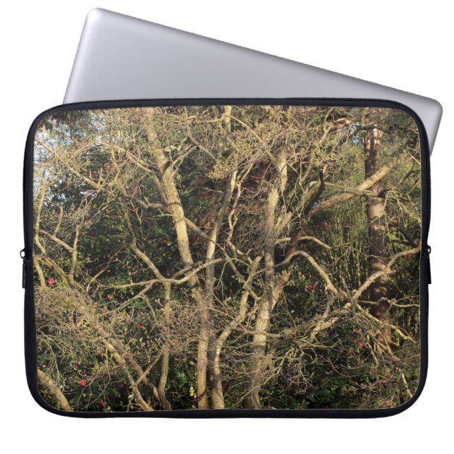 Protection Pour Ordinateur Portable Branches d'or (Devant)
