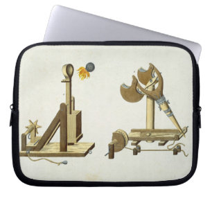 Protection Pour Ordinateur Portable Bride avec "le feu grec", plat 'd'une histoire de
