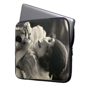 Protection Pour Ordinateur Portable C. 1910 Tante de femme jolie