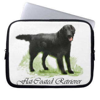 Protection Pour Ordinateur Portable Cadeaux d'Art Retriever à revêtement plat