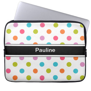 Protection Pour Ordinateur Portable Caisse d'ordinateur portable de monogramme