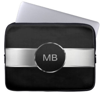 Protection Pour Ordinateur Portable Caisse d'ordinateur portable du monogramme des