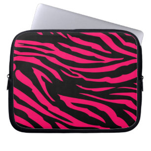 Protection Pour Ordinateur Portable Caisse protectrice animale d'impression noir de