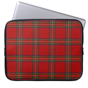 Protection Pour Ordinateur Portable Caisse royale d'ordinateur portable de tartan de