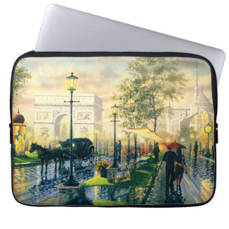 Protection Pour Ordinateur Portable Caisse vintage d'ordinateur portable de Paris