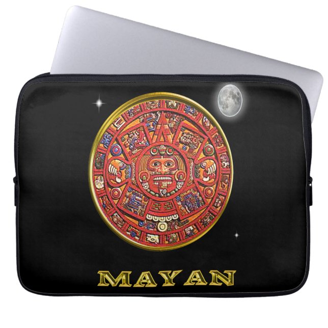 Protection Pour Ordinateur Portable Calendrier maya (Devant)