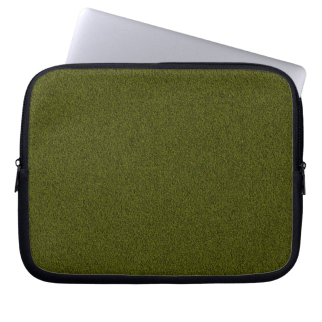 Protection Pour Ordinateur Portable Camo de texture en toile verte OD (Devant)