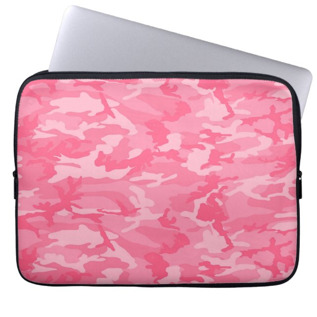Protection Pour Ordinateur Portable Camo rose (Devant)