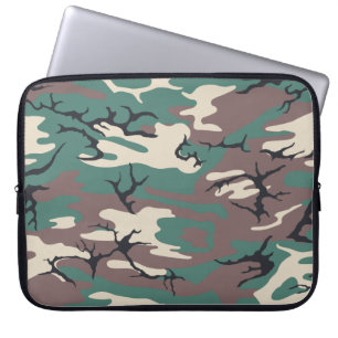 Protection Pour Ordinateur Portable Camo Woodland