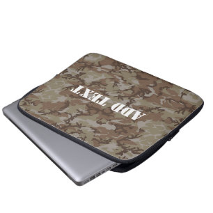 Protection Pour Ordinateur Portable Camouflage militaire du désert de Woodland