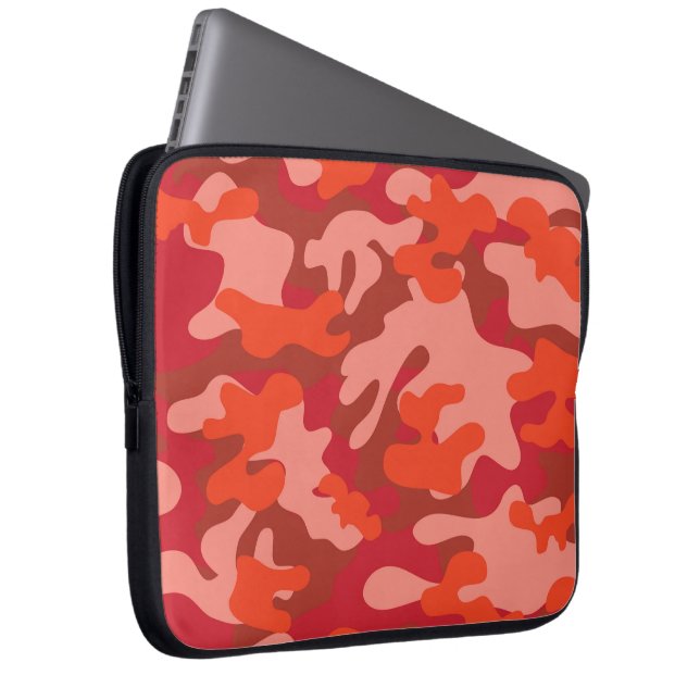 Protection Pour Ordinateur Portable Camouflage rouge (Devant droit)