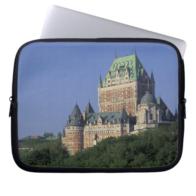 Protection Pour Ordinateur Portable Canada, Québec.  Château Frontenac. (Devant)