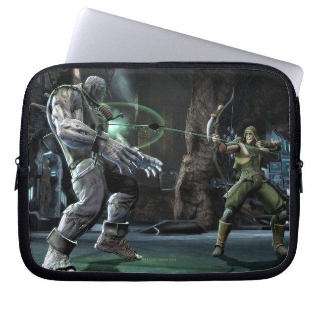 Protection Pour Ordinateur Portable Capture d'écran : Grundy vs Green Arrow (Devant)
