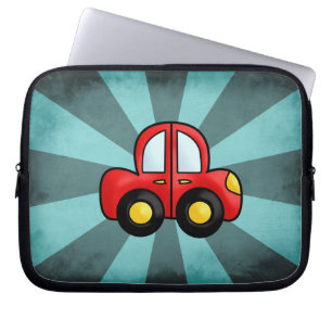 Protection Pour Ordinateur Portable Caricature de voiture