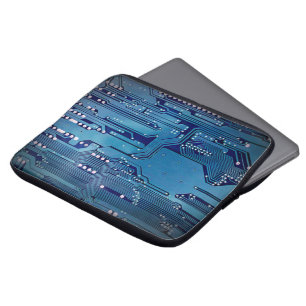 Protection Pour Ordinateur Portable Carte bleue élégante fraîche d'ordinateur