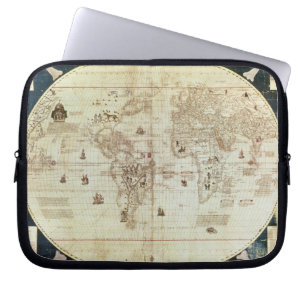 Protection Pour Ordinateur Portable Carte de Rc C 2487 du monde, conçue par Sebastien